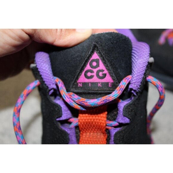 Nike ACG Dog Mountain Hyper Hiking Men Shoes Size 9 US purple & Black outdoor - Picture 6 of 13